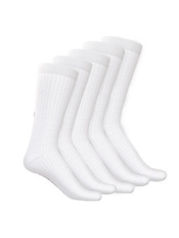 TalkingSox - Unisex Crew Length Bamboo Breathable, Gym Socks (Pack of 5)