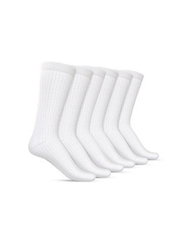 TalkingSox - Bamboo Crew Calf Length Casual Wear Smart Seamless Socks (Pack of 6)