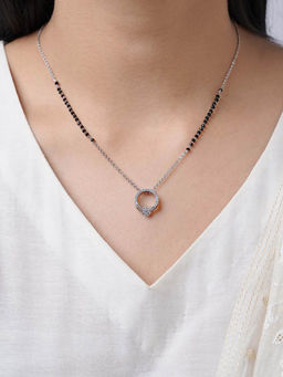 SWASHAA - Jiya Mangalsutra - White