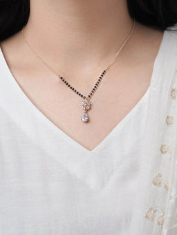 SWASHAA - Kasturi Mangalsutra - White