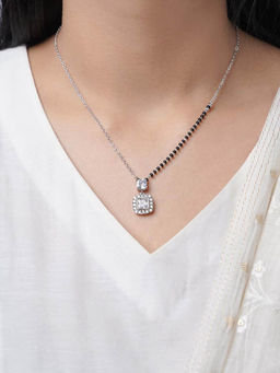 SWASHAA - Kissha Mangalsutra - White