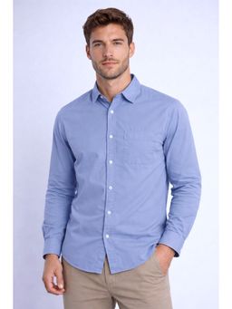 Bene Kleed - Men Blue Regular Fit Casual Shirt