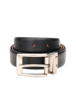 United Colors of Benetton - Men Leather Reversible Elvion Belt - Tan