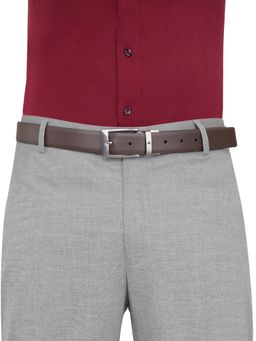 United Colors of Benetton - Men Leather Reversible Elvion Belt - Brown