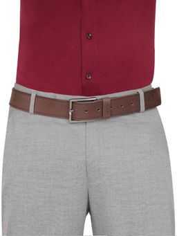 United Colors of Benetton - Men Leather Velmir Belt - Brown