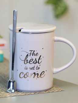 Voncasa - Coffee Mug with Lid (450 Ml)