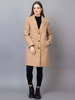 DLANXA - Women Winter Wear Stylish Brown Coat