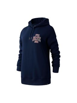 New Balance - Women Hoodie 100% Cotton Natural Indigo