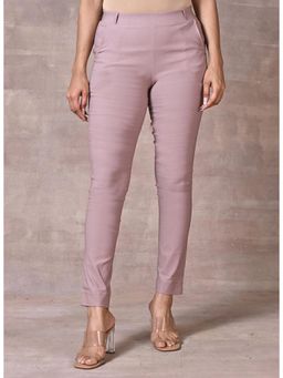 Lakshita - Pink Skin-Fit Jeggings
