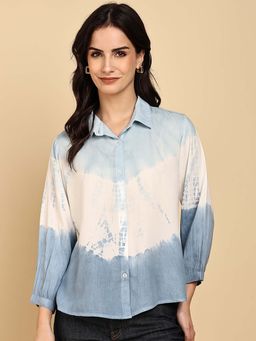 Maaesa - Women Casual Full Sleeves Relaxed Fit Shirt