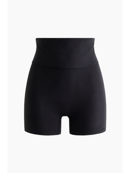 H&M - Women Black Sports Biker Shorts With Softmove