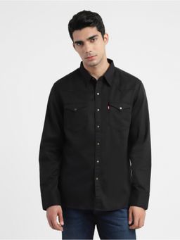Levi's - Men Black Slim Fit Shirt