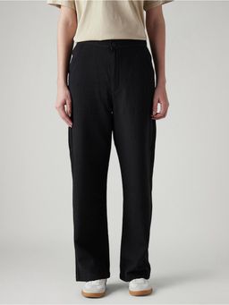 Levi's - Black Solid/Plain High Waist Pant