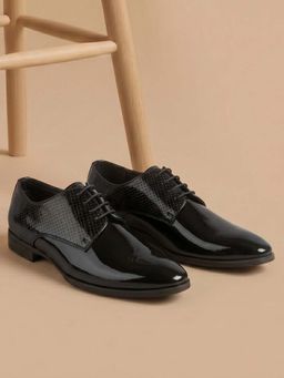 Metro - Men Black Formal - Derbies