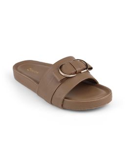 ZELION - Women Brown Stylish Sandals - Comfortable and Trendy Footwear