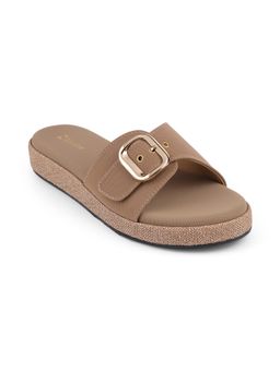 ZELION - Women Brown Stylish Sandals - Comfortable and Trendy Footwear