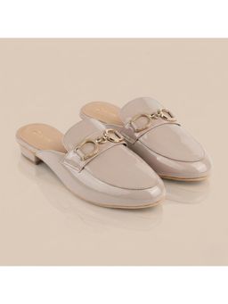 ZELION - Women Pink Stylish Mules Heels - Comfortable and Trendy Footwear