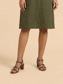 Metro - Women Brown Casual Block Heels