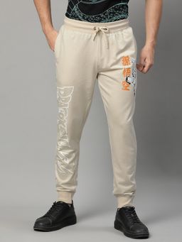 Free Authority - Dragon Ball Z Printed Cream Jogger