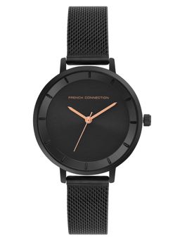 French Connection - Women Analog Watch Black Strap-Fcn00016F (M)