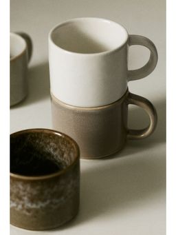 H&M - 4-Pack Stoneware Espresso Mugs