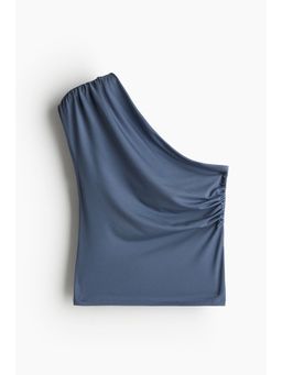H&M - Women Blue One-Shoulder Top