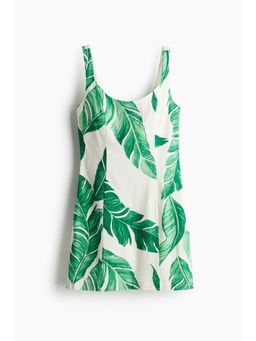 H&M - Women White Fitted Mini Dress