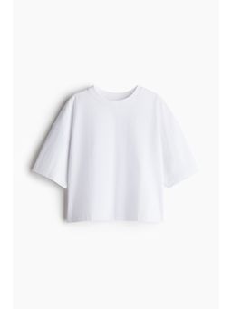 H&M - Women White Boxy T-Shirt