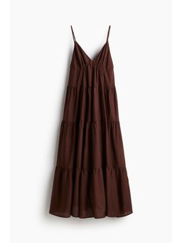 H&M - Women White Tiered Maxi Dress