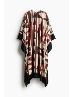H&M - Women Multi-Color Oversized Kaftan Dress