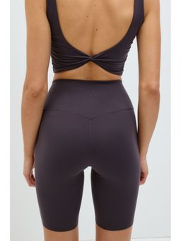 H&M - Women Purple Sports Cycling Shorts With Softmove