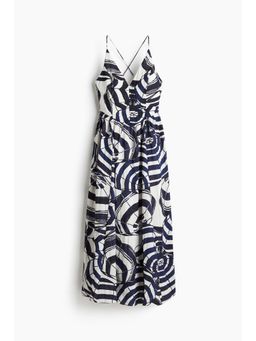 H&M - Women Blue Long Strappy Dress