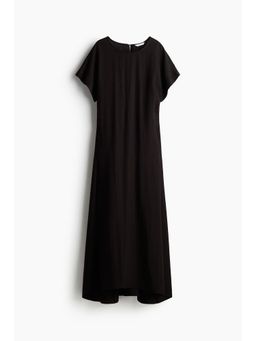 H&M - Women Black Butterfly-Sleeved Dress