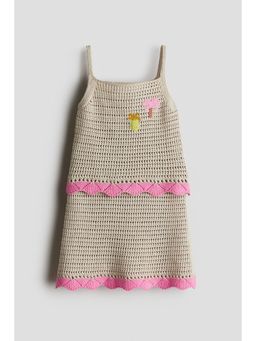 H&M - Girls 2-Piece Knitted Top And Skirt Set