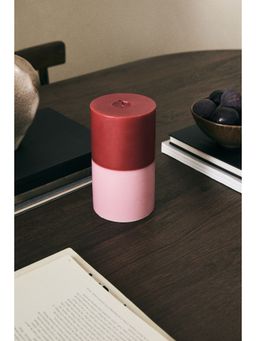 H&M - Pink Large Pillar Candle