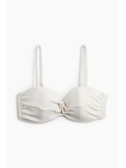 H&M - Women White Padded Balconette Bikini Top