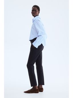 H&M - Women Blue Cigarette Trousers