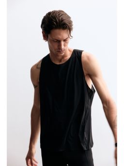 H&M MOVE - Regular Fit Running Vest Top With Dry move Black