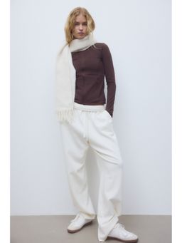 H&M - Women Brown Sports Fleece Jacket With Softmove