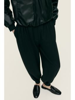 H&M - Women Black Loafer Mules