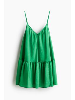 H&M - Women Green A-Line Strappy Dress
