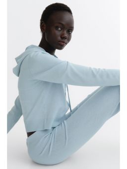 H&M - Women Blue Knitted Yoga Pants