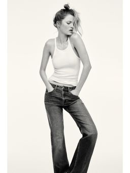 H&M - Women Blue Flared High Jeans