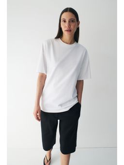 H&M - Women White Cooling Oversized Fit T-Shirt