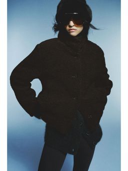 H&M - Women Brown Teddy Jacket