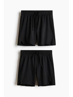 H&M - Boys 2-Pack Sports Shorts With Drymove