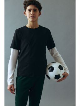 H&M - Boys Multi-Color 2-Pack Sports T-Shirts with Drymove