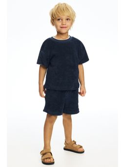 H&M - Boys Blue 2-Piece Terry Set