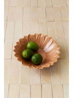 H&M - Orange Stoneware Serving Bowl