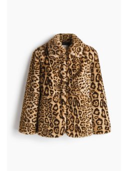 H&M - Women Beige Shoulder-Pad Jacket